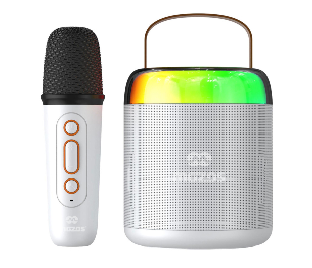 Mozos MK-WHITE głośnik przenośny z mikrofonem - 1340797 - zdjęcie
